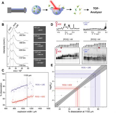 Determination of dissociation constants via quantitative mass spectrometry